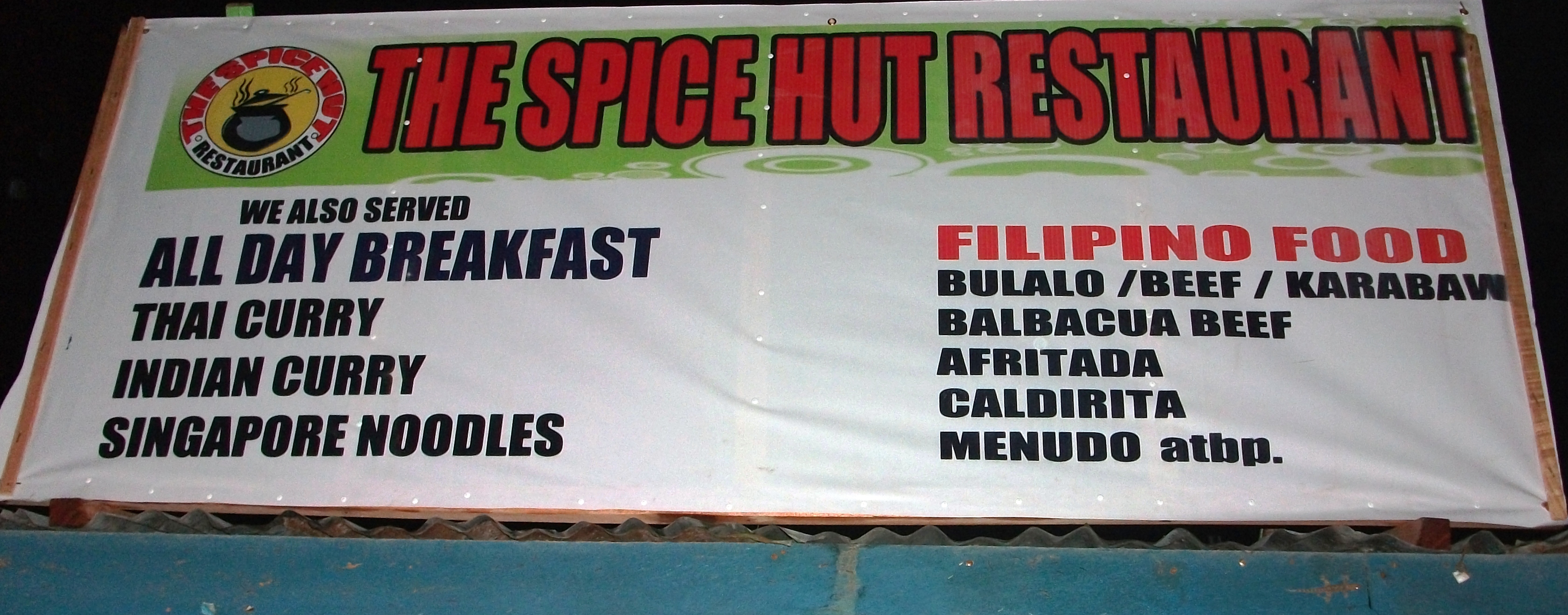 The SPICE HUT – Bahay Kubo Restaurant, Samal